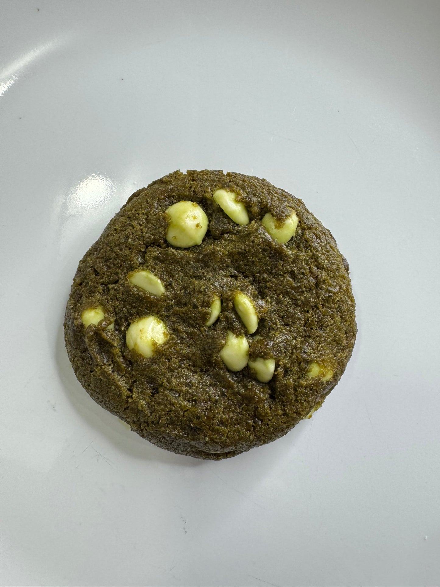 Matcha White Chocolate Chip Cookie